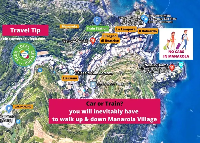 Il Sogno Di Beatrice Luxury With Views * Manarola